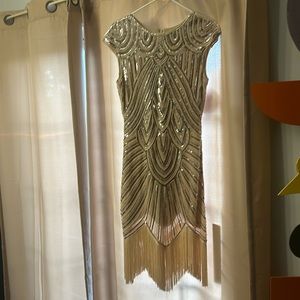 Cosplay flapper dress